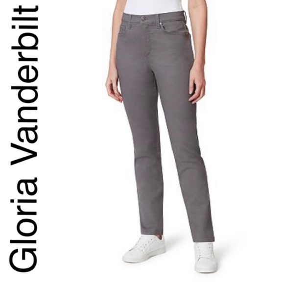 Gloria Vanderbilt Denim - Like New Gloria Vanderbilt Gray Amanda Jeans